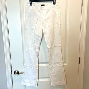 Nanette Lepore white cotton pants size 6